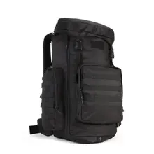 70-85L Capacidad Ajustable Al Aire Libre Molle Mochila de Excursión Que Acampa Trekking Bolsa Táctica Militar A Prueba de agua Bolsas de Deporte