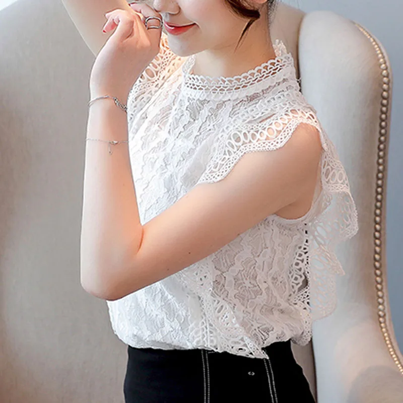 Blusas موهير دي مودا 2019 السيدات قمم بلوزة بيضاء قميص الدانتيل بلوزة النساء أكمام الصلبة النساء قمم و البلوزات 4199 50 Blusas موهير دي مودا 2019 السيدات قمم بلوزة بيضاء قميص الدانتيل بلوزة النساء أكمام الصلبة النساء قمم و البلوزات 4199 50