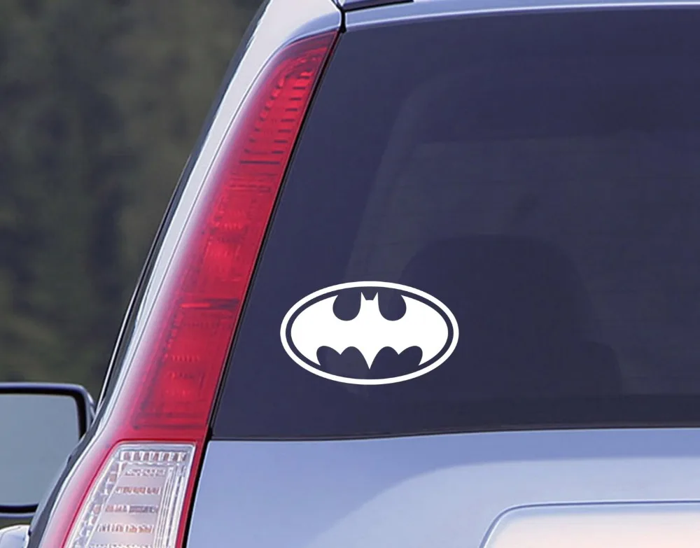 

Wall Decal Vinyl Poster Batman Decal Wall Sticker Batman Window Decal Car Decal Decoration Window PVC Wall Sticker Decor WW-54