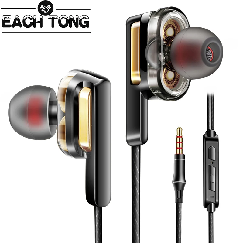 

Wired In-ear Earphone Stereo 3.5mm Music Earbuds Earphone for iPhone Android Xiaomi Huawei Samsung with Microphone