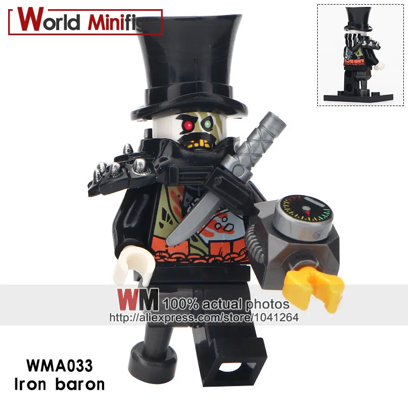 

Single Sale Action Iron Baron Chew Toy Master Of The Golden Dragon Building Blocks Gift Toys For Children