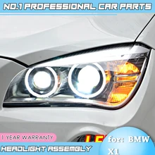 BiNFU Car Styling for BMW E84 X1 led headlights 2009 2010 2011 2012 2013 2014 E84 led drl HID KIT Bi Xenon Lens low beam free shipping car styling led hid rio led headlights head lamp case for toyota corolla 2014 bi xenon lens low beam