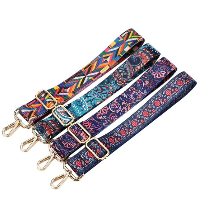 Retro Bag Straps Womens Adjustable Shoulder Bag Belt Bohemia