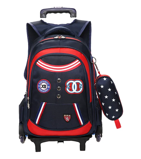 Removable Children School Bags Boys S 3 Wheels Kids Trolley Removable Children School Bags Boys S 3 Wheels Kids Trolley Backpacks Schoolbag Luggage Book
