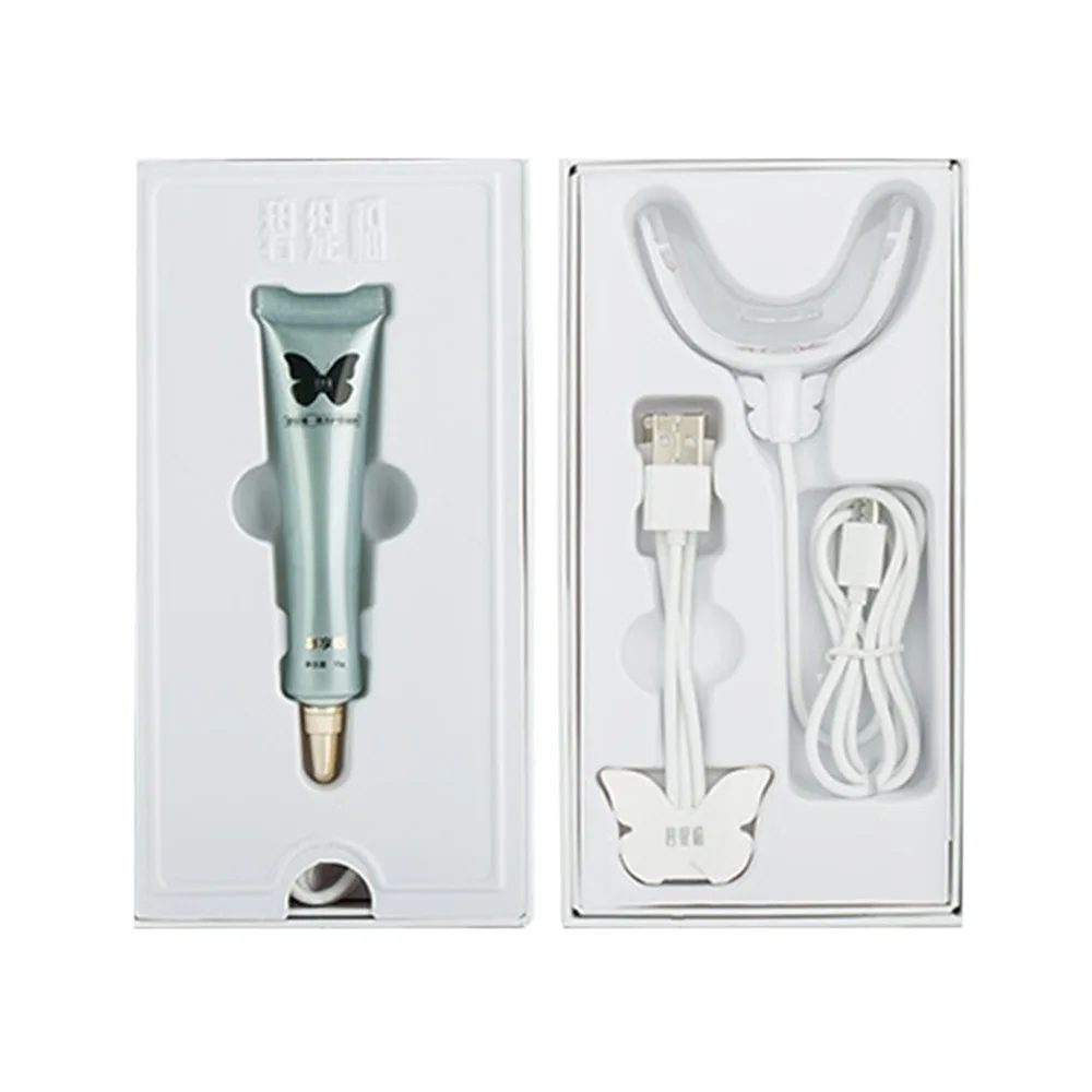 

Pro Teeth Whitening Dental Teeth Instrument Set USB Dental Care Kit Soft Silicone Waterproof Teeth Whitening Dental Care Tools
