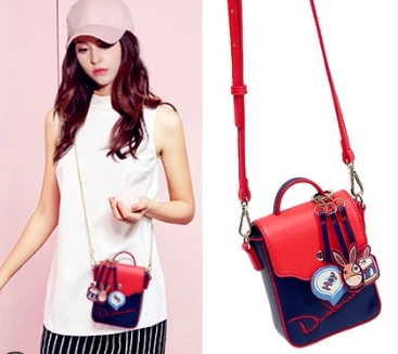 

Princess sweet lolita bag Korean version summer cute and fashion single shoulder chain bag mini mobile phone bag women DML075