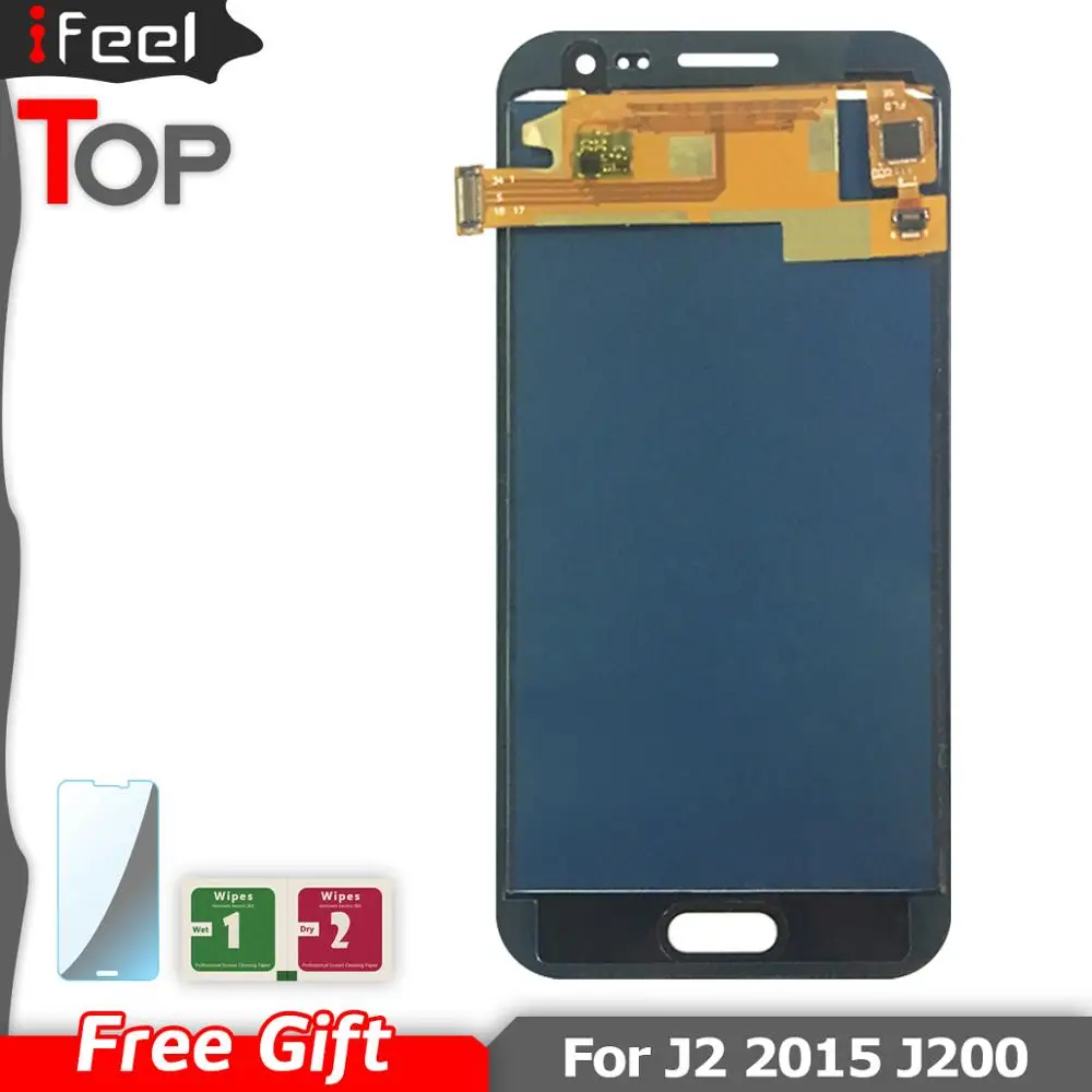 ЖК дисплей J200 для Samsung Galaxy J2 2015 J200Y J200G J200F J200H + сенсорный экран дигитайзер ремонт