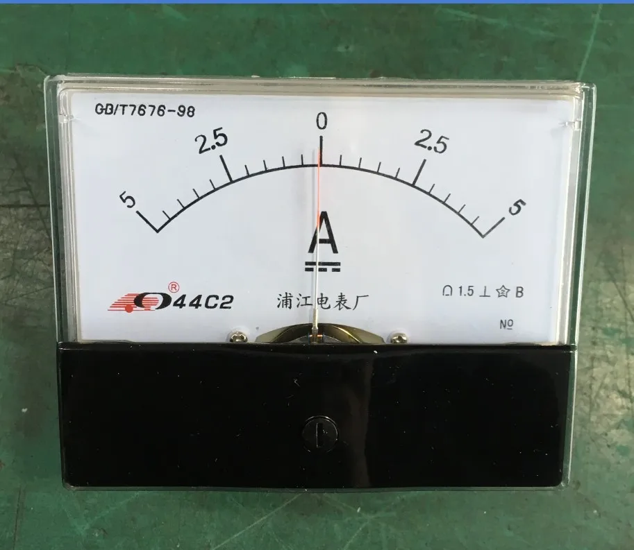 44C2 dc-10а до+ 10А класс 1,5 Точность панель установленный Аналоговый амперметр DC-5A до+ 5A 100*80 мм