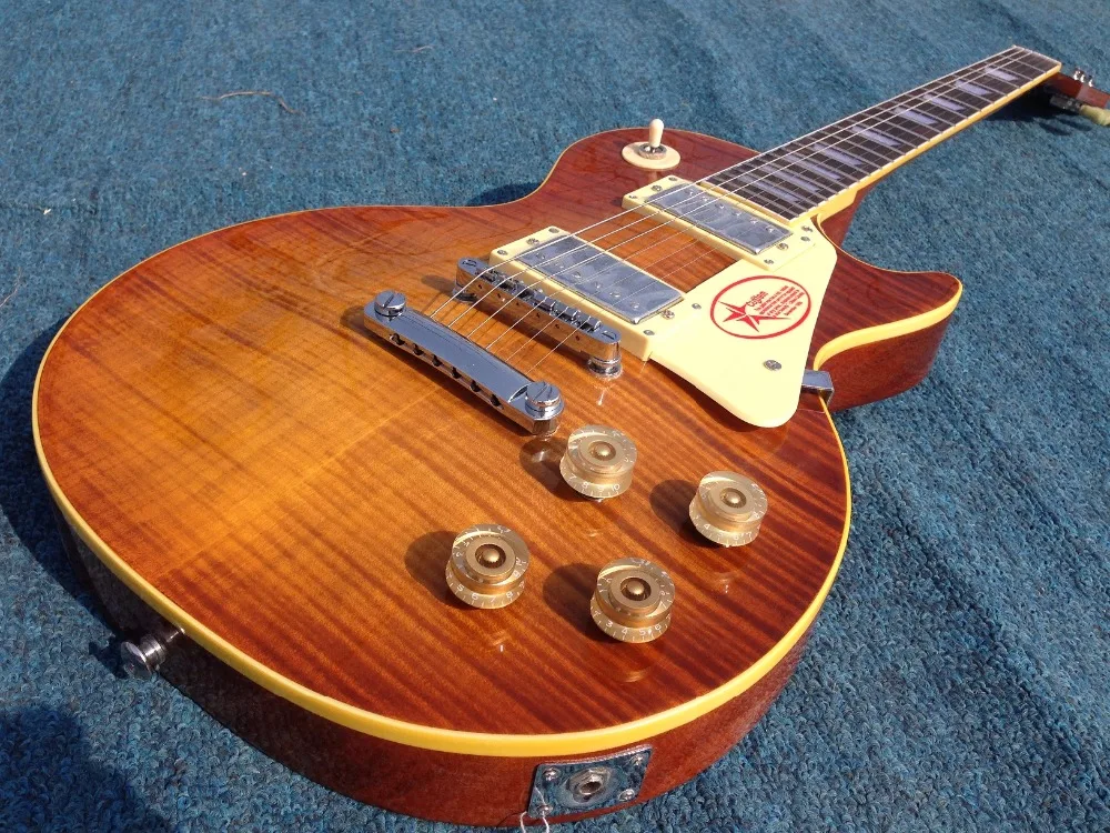 

G- USA standard LP Jimmy page electric guitar VS color