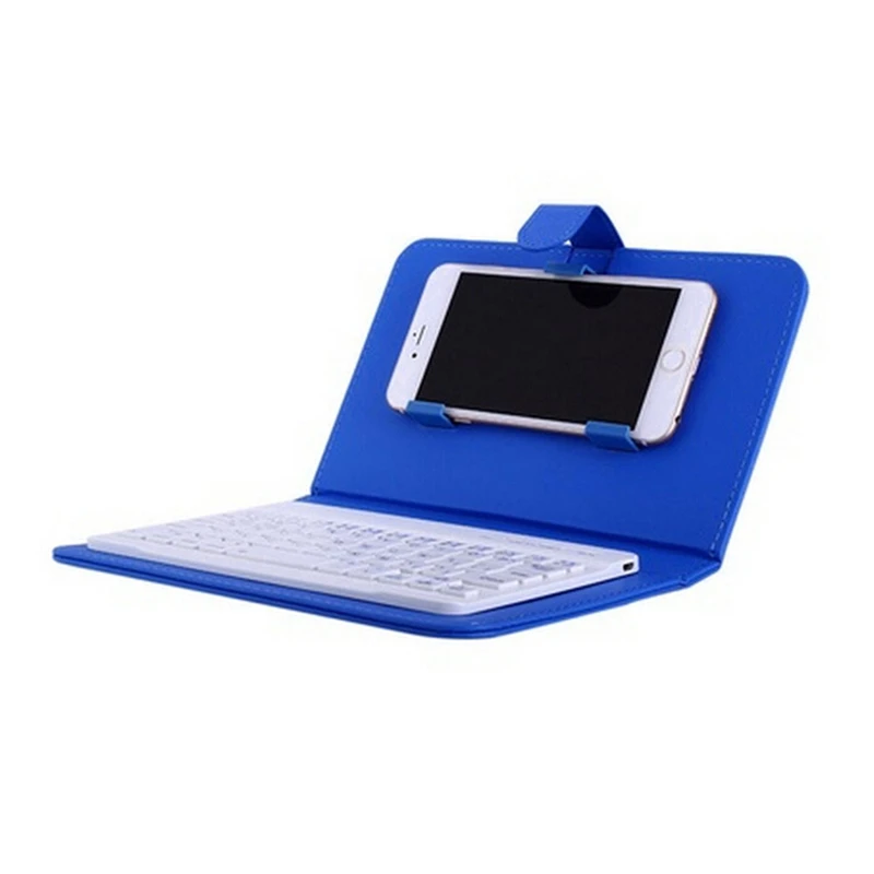 Беспроводной чехол-клавиатура из искусственной кожи для iPhone, защитный чехол для мобильного телефона с bluetooth-клавиатурой для IPhone 7