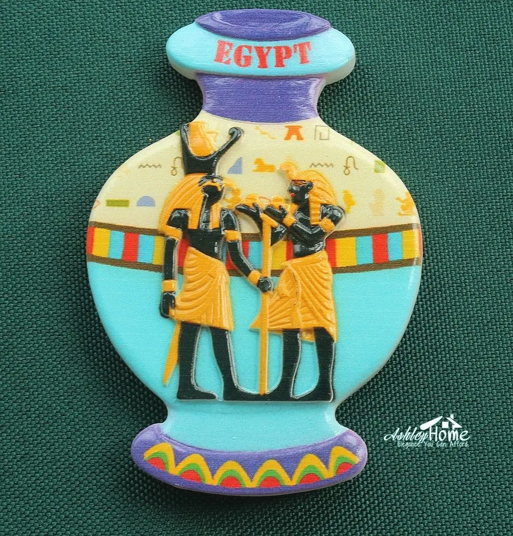Egyptian Horus & Pharaoh, Egypt Tourist Travel Souvenir 3D Resin Fridge