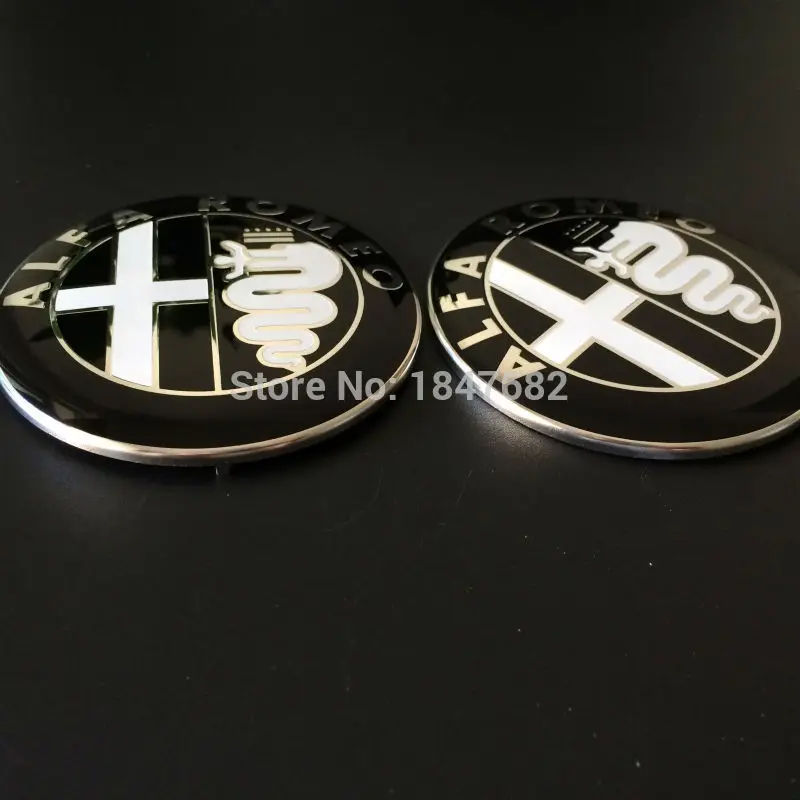 Emblema ADESIVI PER CHIAVE ALFA ROMEO 156 MITO 147 GIULIETTA NUOVO
