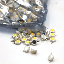 Haute puissance puce LED CREE 1 W 3 W éclairage à LED Diode blanc chaud RGB SMD bricolage COB UV spectre complet ampoule lampe perles(China)