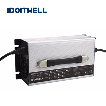 

Customized 48V 30A automatic battery charger for Lead acid Lithium LifePO4 battery with Reverse Polarity Protection charger
