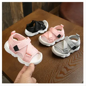 

Summer Infant Toddler Shoes Baby Girls Boys Toddler Shoes Non-Slip Breathable High Quality Kids Anti-collision Shoes