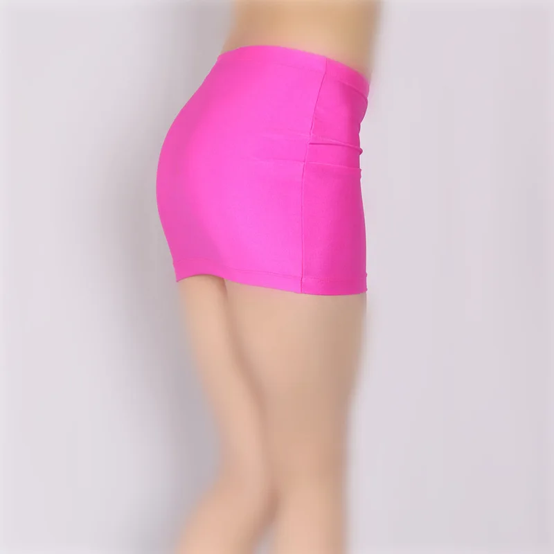 

Women Sexy Pink Purple Lycra Mini Skirts Jupe Femme Pencil Skirt Erotic Club Sexy costumes Package Hip Tight Skirts