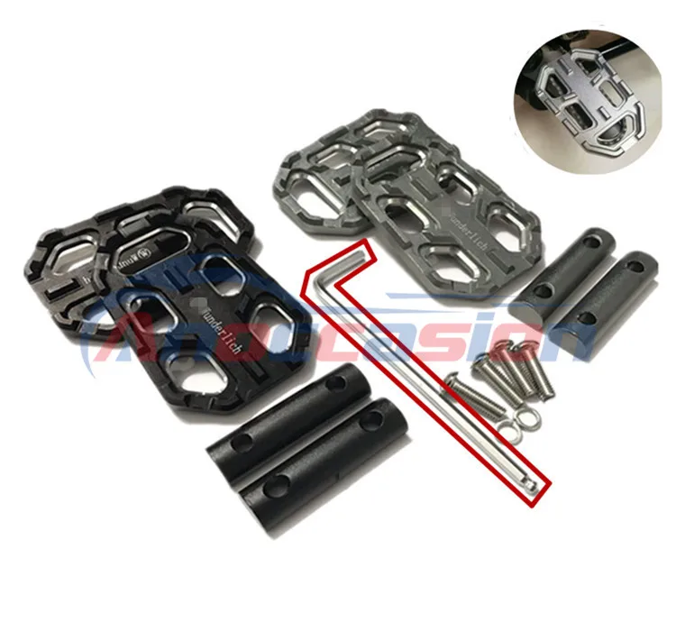 

Front Foot For BMW R1200GS Rally 14-ON S1000XR G310GS 2017-ON Widening Foot Aluminum F750GS F850GS F 850GS 750GS