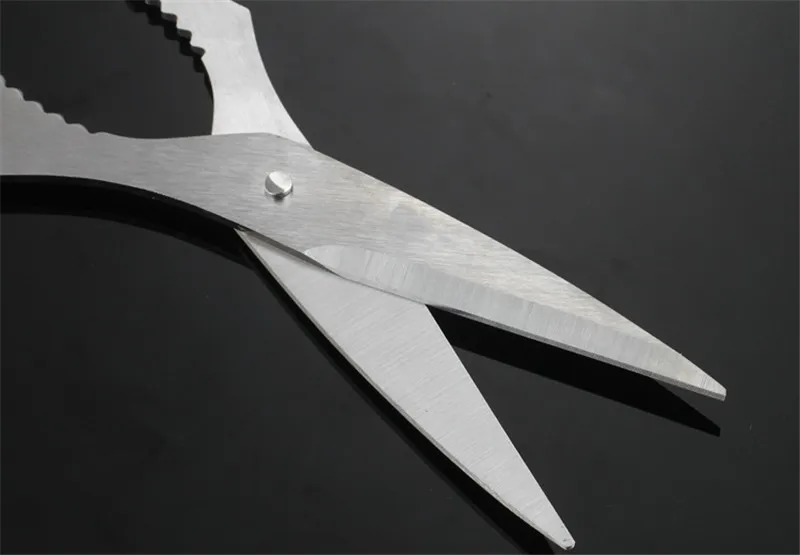 18,5 см(7,3 '') Многофункциональный кухонный нож из нержавеющей стали для птицы, Щелкунчик для бутылок, нож для косточек, инструмент для Кука, ножницы