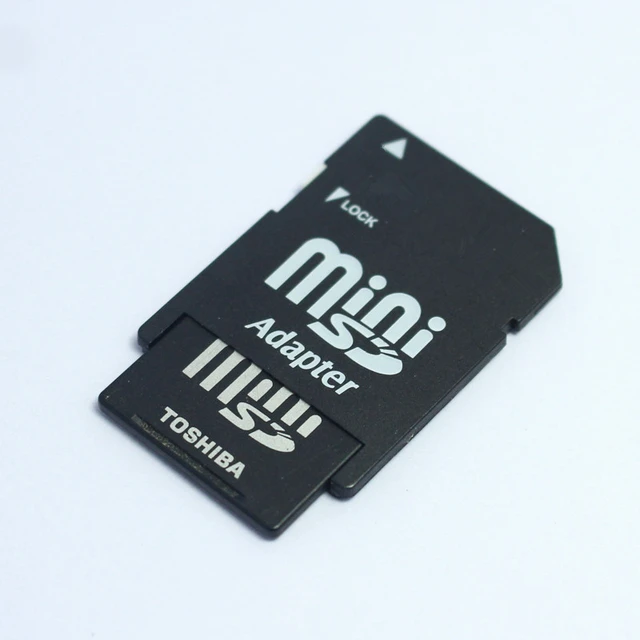 High Quality!!! 1GB Mini SD Card MINISD Memory Card Phone Card With Card  Adapter