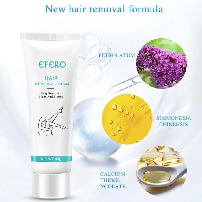 EFERO унисекс крем для удаления волос безболезненный депилятор крем для депиляции подмышек ног волос SSwell