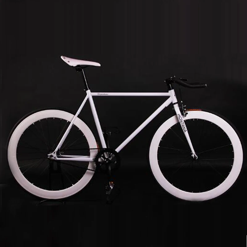 Fixed Gear Bike Fixie Bike 52cm Frame DIY Muscular Frame Cycling Road Bike Aluminum Alloy Frame Fixie Bicycle Fixed Gear Bike Fixie Bike 52cm Frame DIY Muscular Frame Cycling Road Bike Aluminum Alloy Frame Fixie Bicycle