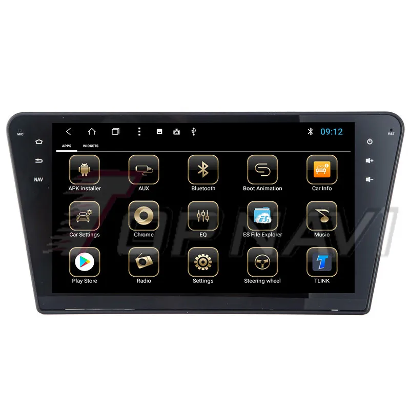 car media player universal For Peugeot 408 2014