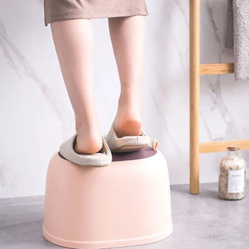 

Portable Plastic Small Step Stool Children's Stool Anti-Slip Foot Perfect For Bathroom Toddler Toilet Training