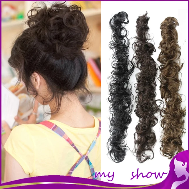 7 Colors Curly Hair Bun Chignons Women\u002639;s Styling Tools 7 Colors Curly Hair Bun Chignons Women\u002639;s Styling Tools