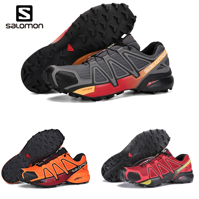 

Salomon Speedcross 4 CS Outdoor Sport Shoes Men Outdoor Breathable Athletics Solomon Walking Running shoes Speed cross Fencing