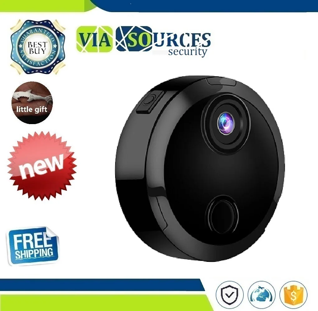 

Cube WIFI 150 Degree Wide Angle Smart Mini Wireless Network Camera HD 1080P WIFI Camera with non-illuminated Night Vision Light
