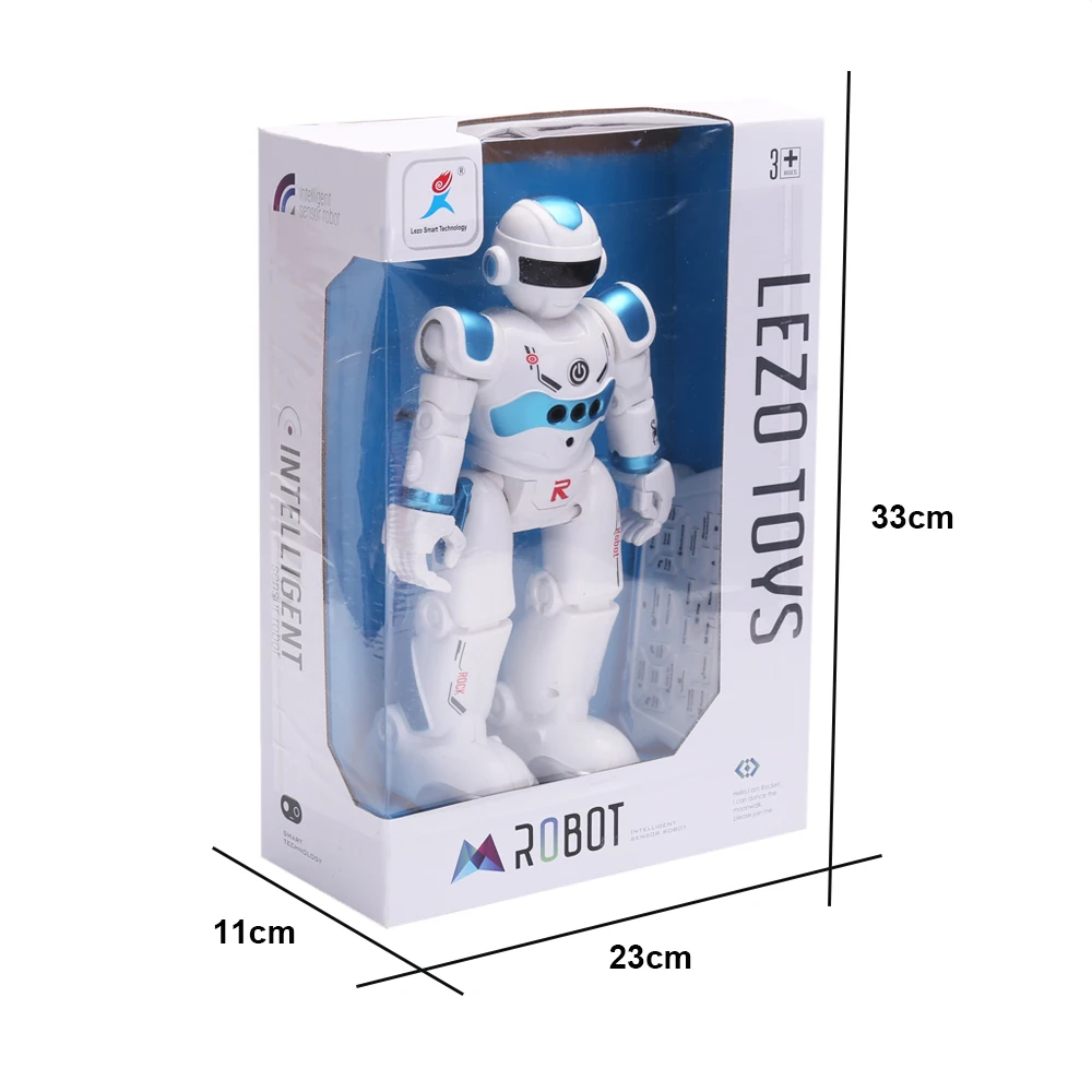 Remote Control Robot Toy Gesture Sensing Robot LED Lights Singing Dancing Walking Smart Robot for Boys and Girls