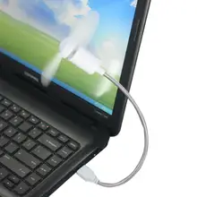 Лучшая цена гибкий USB мини вентилятор охлаждения кулер для ноутбука Настольный ПК компьютер Ноутбук