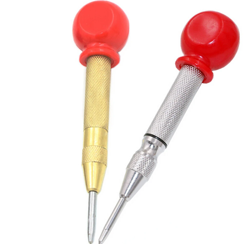 1 PC 130mm HSS Automatic Center Pin Punch Spring Loaded Marking