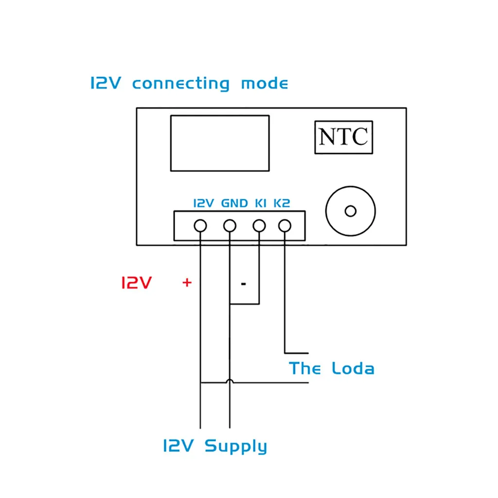 Высокое качество Термостат Регулятор 12V 20A цифровой Температура контроллер-50-110 градусов регулируемый