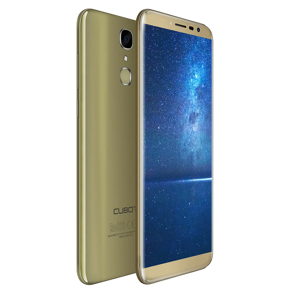 Newext Cubot X18 5 7 ''HD ips Android 0 4G мобильный телефон 4 ядра 3 ГБ + 32 13MP 8MP смартфон с двумя