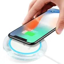 Wireless Charger For iPhone X 8 8 Plus Phone Accessory Portable Charging Pad Dock Case For Apple iPhoneX 8Plus 3 Ports Charger