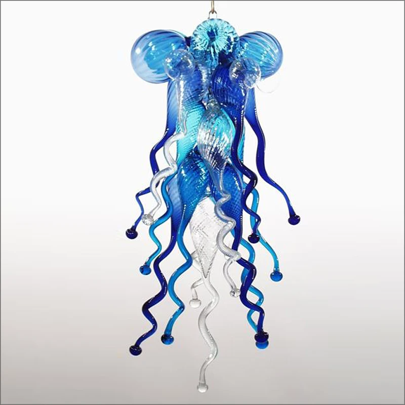 LED Light Source Mouth Blown Glass Chandelier Lightings Murano Style for Foyer Decor | Освещение