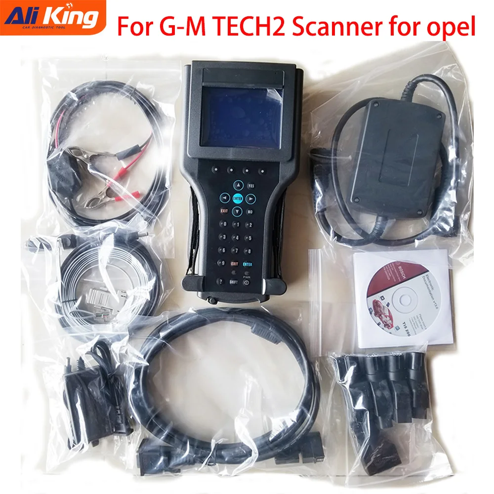 

Best Offer Tech2 Diagnostic Scan Tool for G-M with Candi Interface tech 2 (for G-M/SAAB/OPEL/SUZUKI/ISUZU/Holden) Full Package