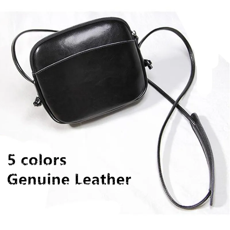 

bolsa feminina 5 Colors Women Genuine Leather Bags crossbody bags for women Small Shoulder Bag bolsos mujer de marca famosa 2019