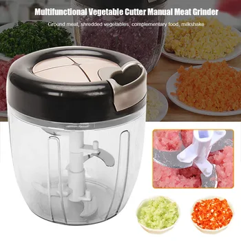 

Manual Food Chopper Onion Vegetable Cutter Shredder Slicers Ginger Kitchen Supplies can CSV