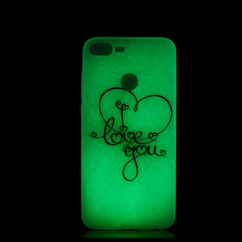 N-TPU1031 (3)_JONSNOW Case for Huawei Honor 9 Lite Patterned Luminous Slim Soft Silicone TPU Protective Phone Back Cover for Huawei Honor 10