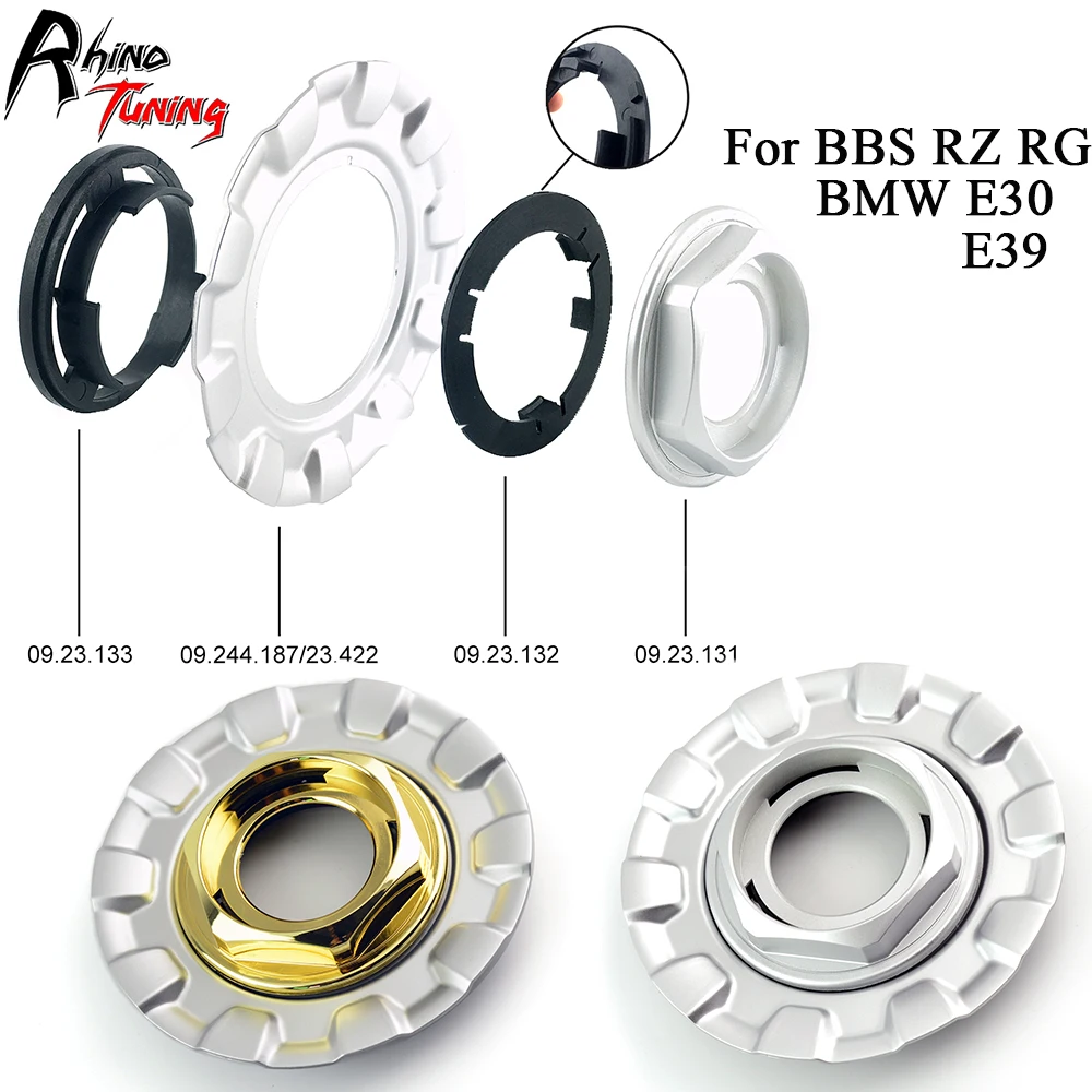 For BBS Wheel Center Caps Covered Emblem Auto Accessories Styling For BBS RZ RG Wheels E30 E39
