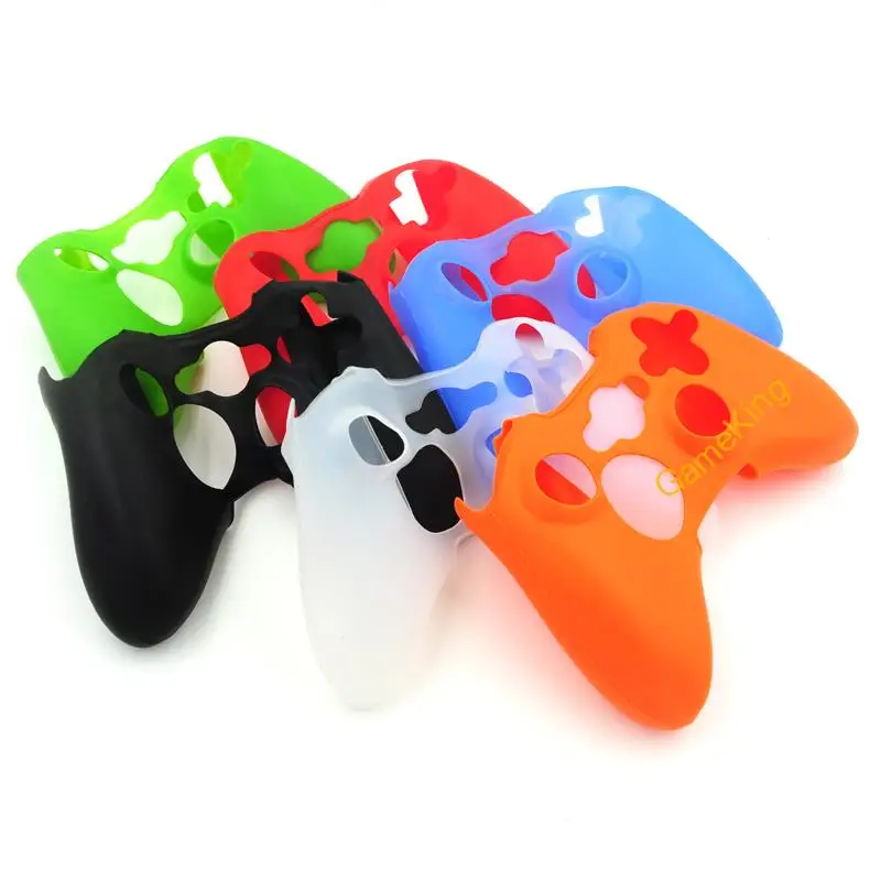 Silicone Skin Protective Cover for Xbox 360 Controller Rubber Case 6
