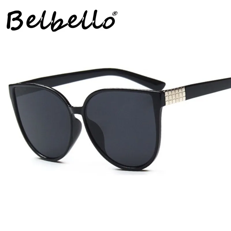 Belbello Unisex New Style Women Sunglasses Women Cat Eyes Fashion Sunglasses Mens Popular Trend Vintage Sunglasses UV400