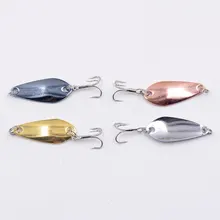 Professional Sheet Metal Iron spoon VIB 3D Glasses 5 cm 3.8 g Bait Hook Hard Bait Fishing Bait Fish Attract Great Fish Tool