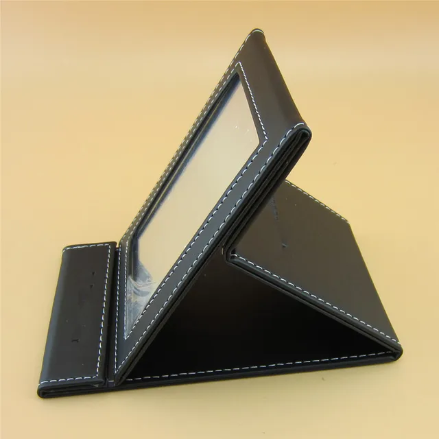 $US $4.99  1pcs Exquisite Portable Folding Makeup Mirror Beauty Life Work Mini Desktop College Style Makeup