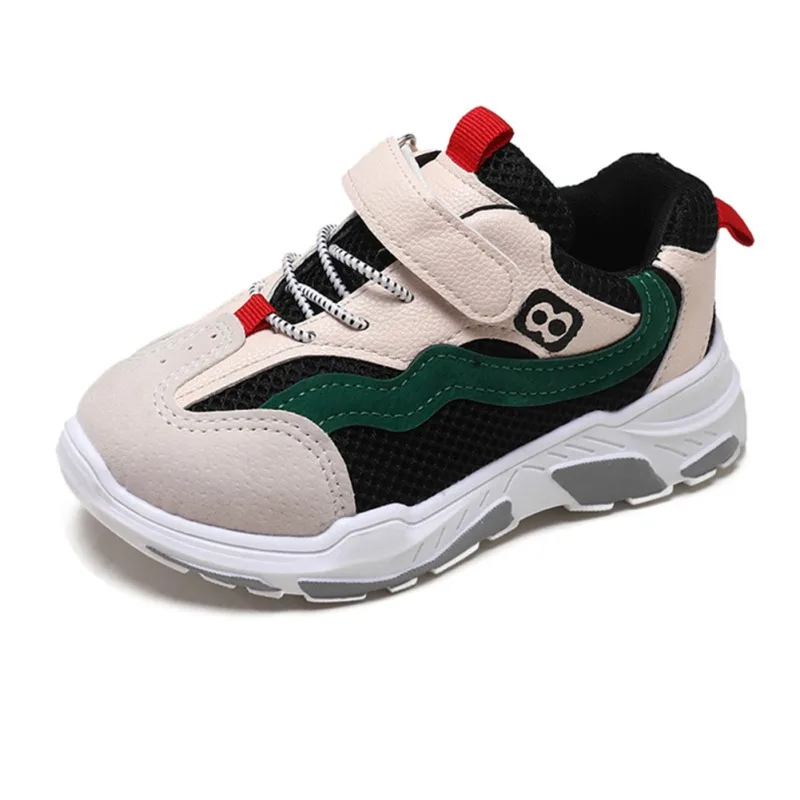 Baby Girls Spring Boys Soft Breathable Non-slip Bottom Walking Casual Shoes Mesh Breathable Shoes