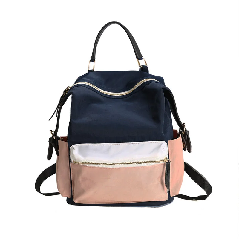 

Amarte 2019 New Women Backpack Fashion Casual Bag Luxury Party Solid Colour Backpack Personality Panelled Women Bags