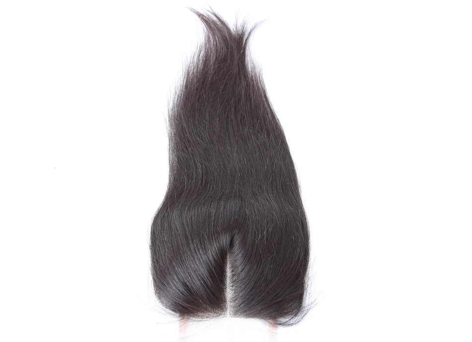 brazilian straight hair lace closure 