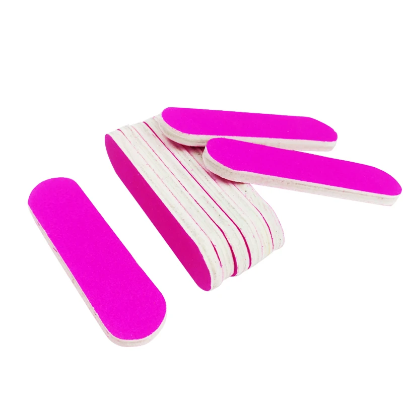

Full Beauty1pcs Nail Files Sanding Mini Small Colorful Flower Pink Slim Buffer Manicure Polish Nail Art Sponge Tools